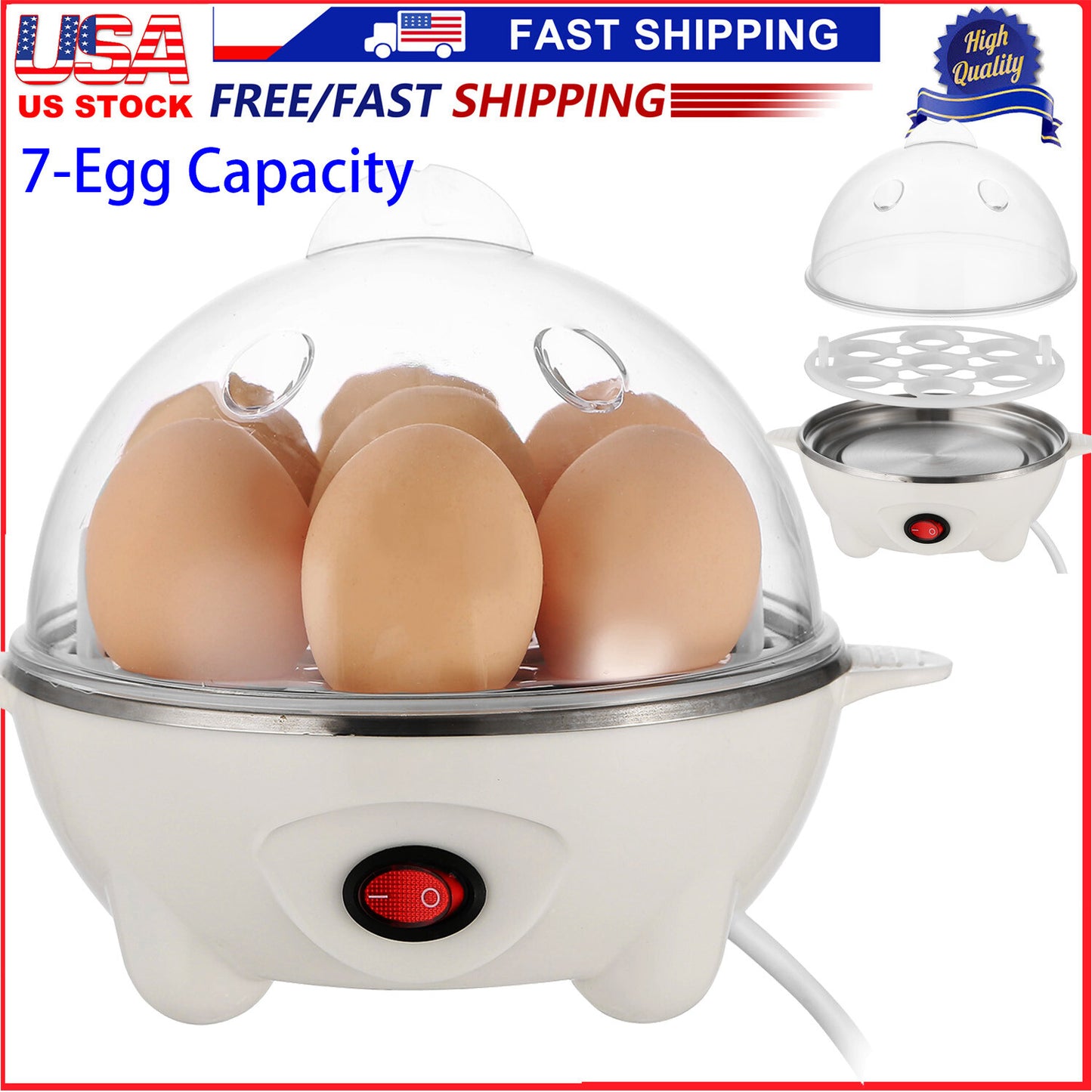 7 Egg Boiler
