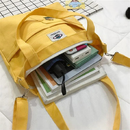 Women Canvas Crossbody Handbag