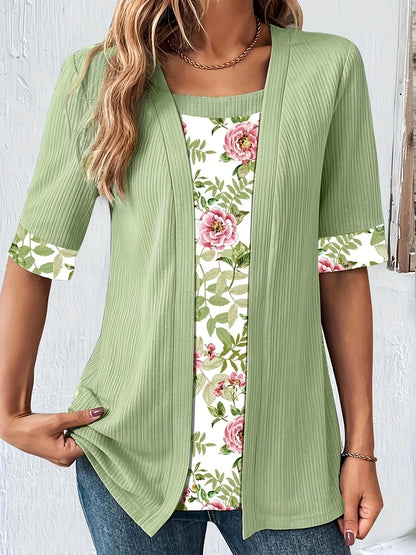 Two piece Loose Tops