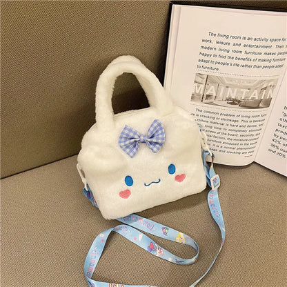 Cartoon Anime Plush Handbag