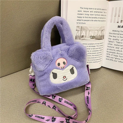 Cartoon Anime Plush Handbag