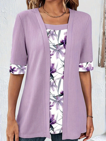 Two piece Loose Tops