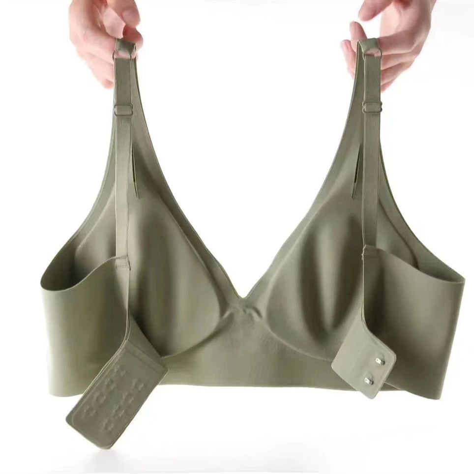 Ladies Underwear V-neck Comfortable Thin Top Bra