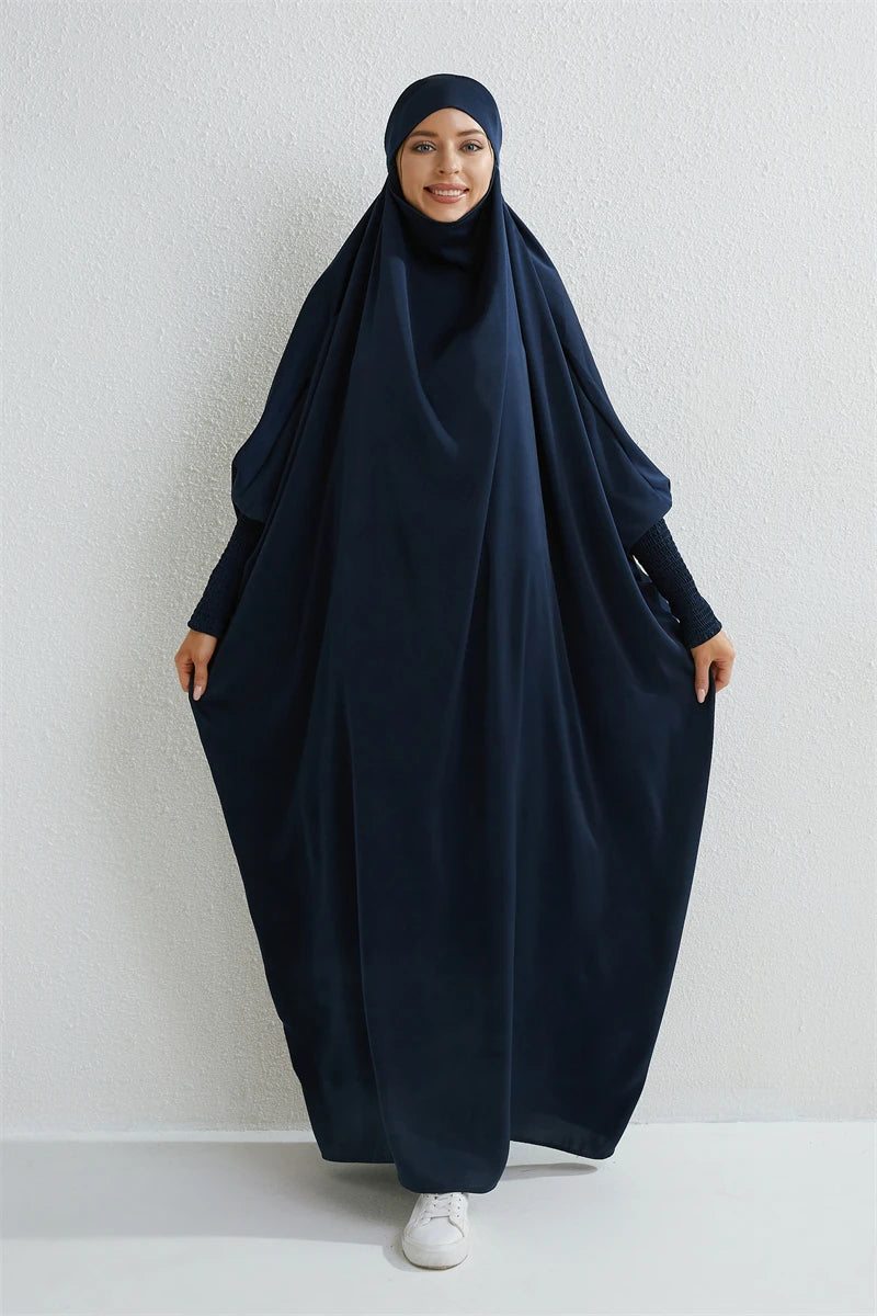 Muslim Abaya One-piece Prayer Dress for Women