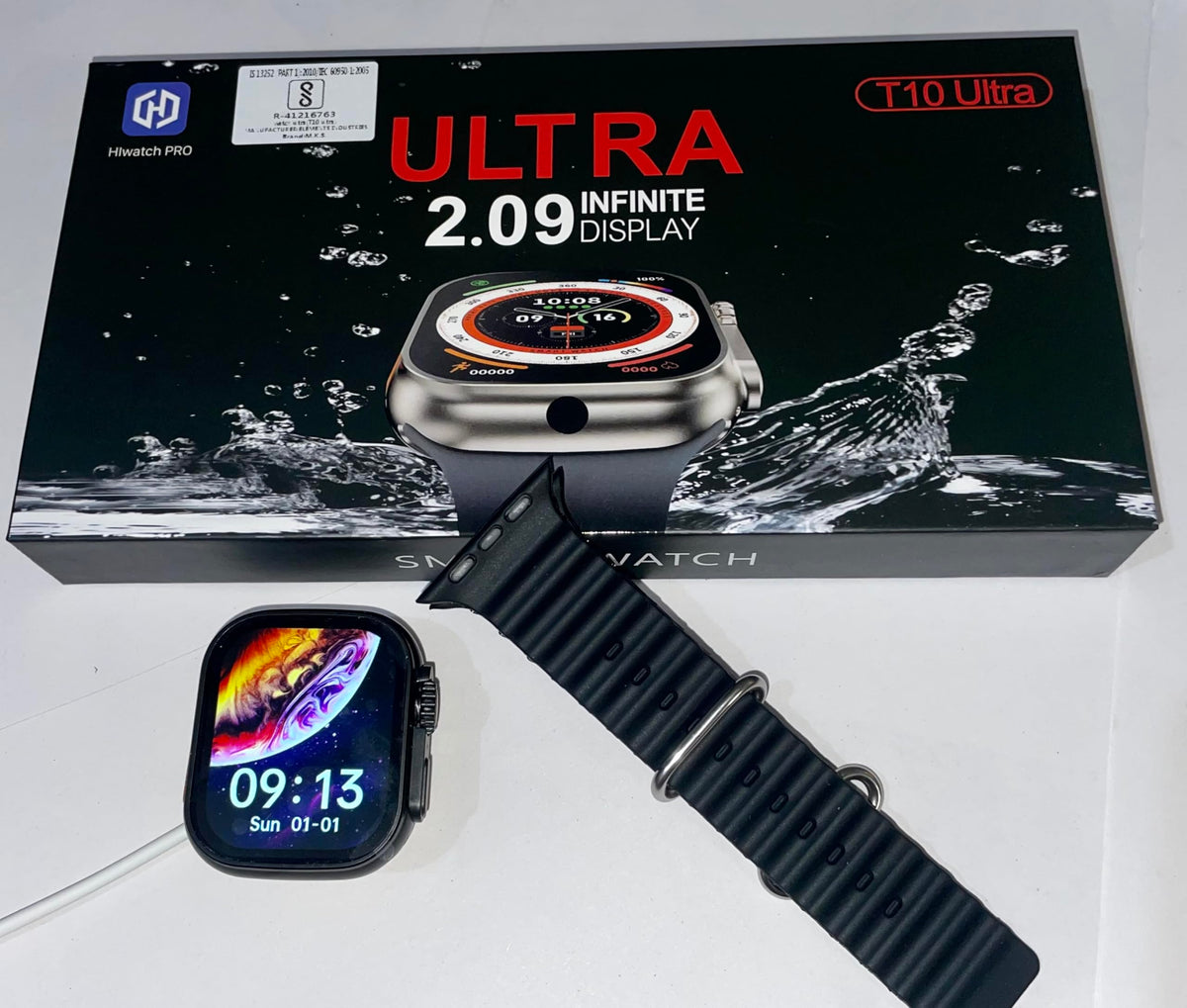 Ultra 2.09 Infinite Display Smartwatch